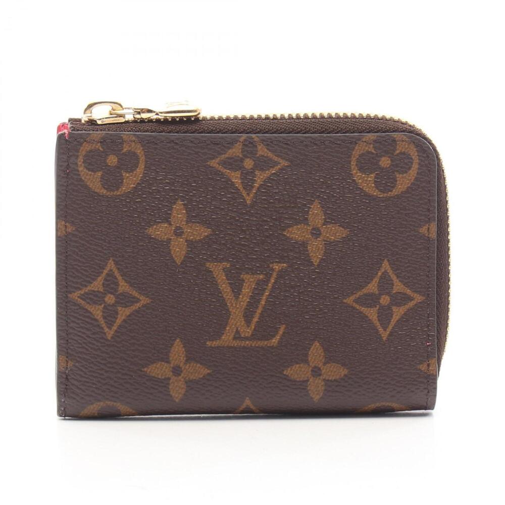 Louis Vuitton Portefeuille Noir Compact Wallet/Coin Purse, Leather, Monogram ...